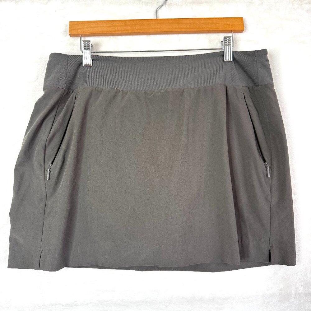 Athleta Soho Pull On Tennis Pickleball Golf Athletic Lined Skort Skirt Womens 16